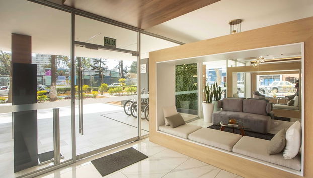 Sala de estar do lobby