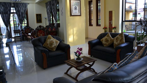 Sala de estar do lobby