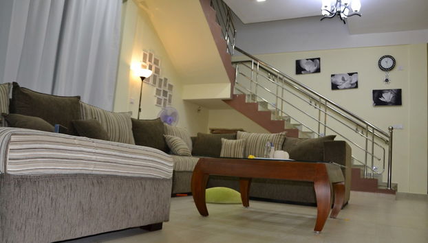 Sala de estar do lobby
