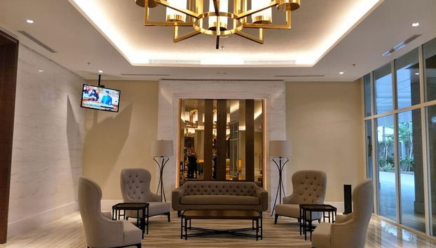 Sitzecke in der Lobby