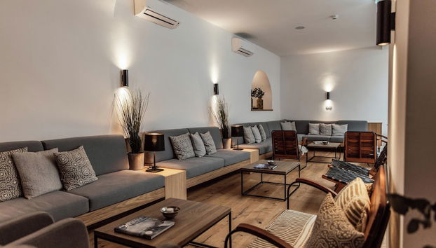 Sala de estar do lobby