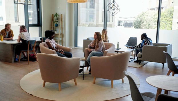 Sitzecke in der Lobby