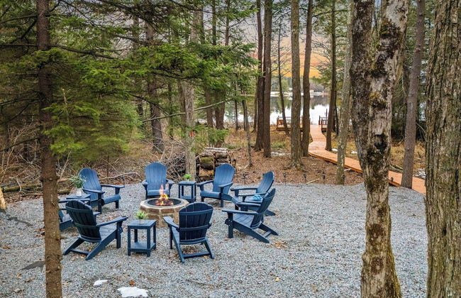 Lakeview Sunset Heaven Waterfront Escape + Private Dock Firepit + Game Room New Construction - Foto 3