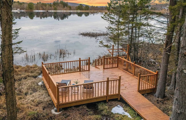 Lakeview Sunset Heaven Waterfront Escape + Private Dock Firepit + Game Room New Construction - Photo 63