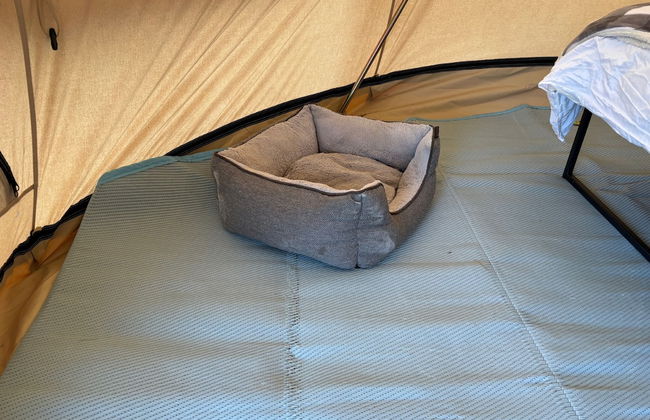 Cozy Hot Tent With Log Burner & Hot Tub Right Tent - Foto 5
