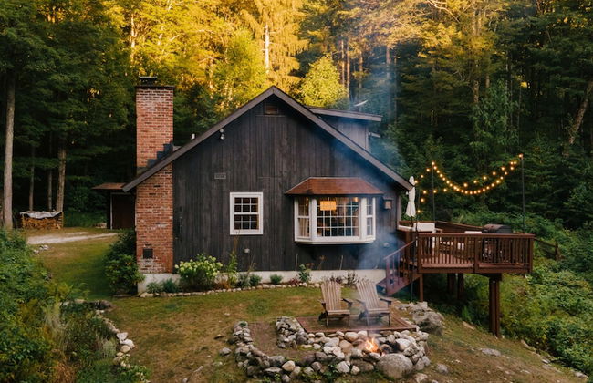 Forest Mountain Escape: Beautiful Mountaintop Escape In Mendon, Vt. 20 Min To Killington/14 To Pico. 4 Bedroom Home - Foto 34