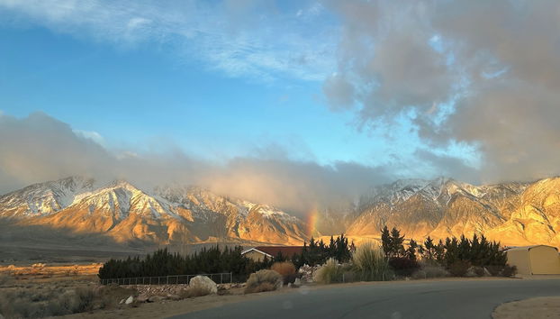 Vista para a montanha