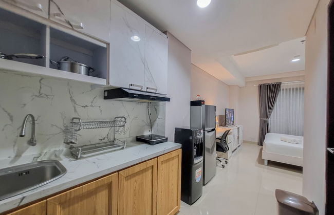 Comfortable And Spacious Studio At Patraland Amarta Apartment - Foto 9