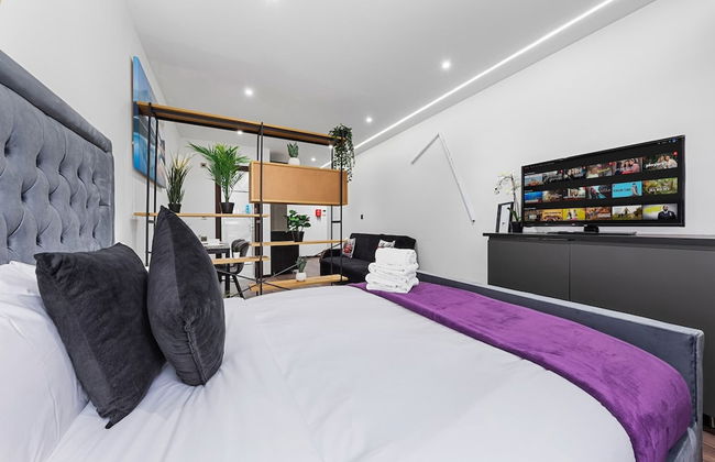 Bright Studio Retreat in Golders Green - Foto 9