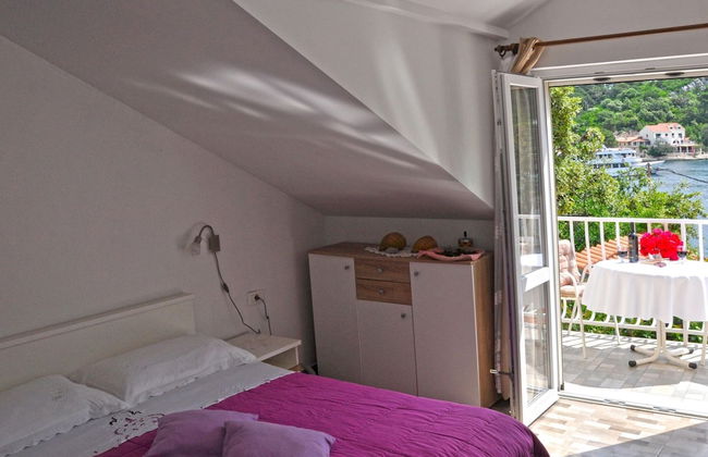 Apartment Danijela Mljet - Studio Apartment With Balcony and Sea View - Foto 3