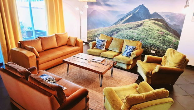 Sitzecke in der Lobby