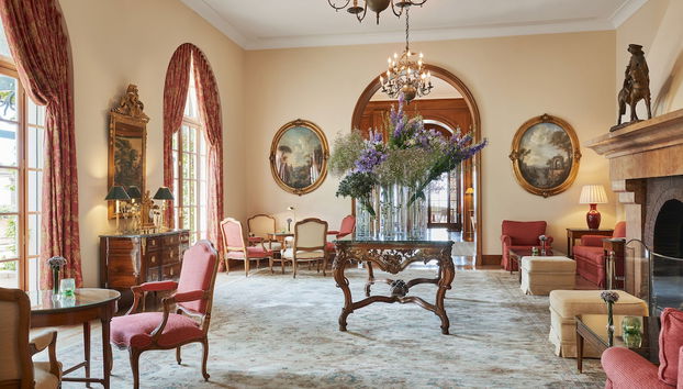 Sala de estar do lobby