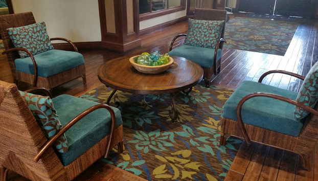 Sitzecke in der Lobby