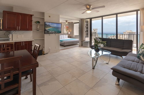 Photo 10 - Newly Remodeled Corner Unit at the Waikiki Banyan with Diamond Head Views by Koko Resort Vacation Rentals