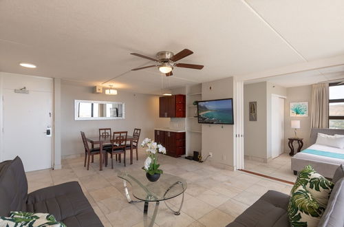 Photo 23 - Newly Remodeled Corner Unit at the Waikiki Banyan with Diamond Head Views by Koko Resort Vacation Rentals