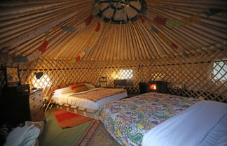 Foto 3 - 2 Luxury Yurts & Barn Kitchen Big Garden- Sleeps 9