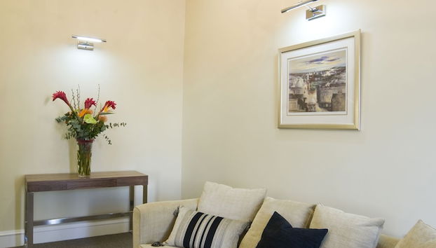 Sala de estar do lobby