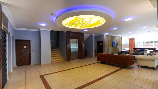Sitzecke in der Lobby