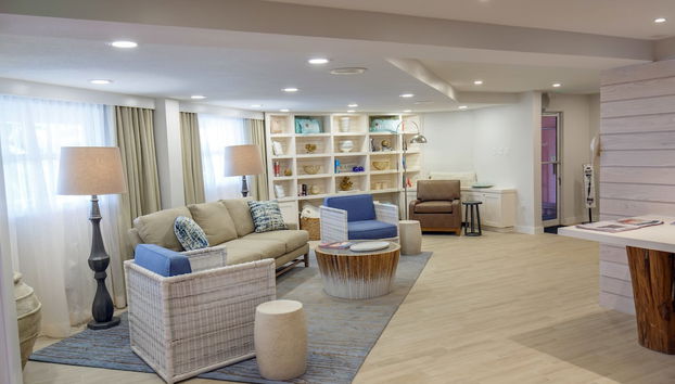 Sala de estar do lobby