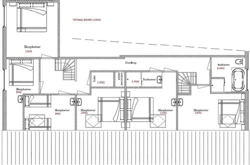 Foto 25 - Large Apartment on Ameland With Terrace