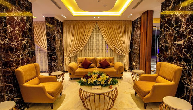 Lobby sitting area