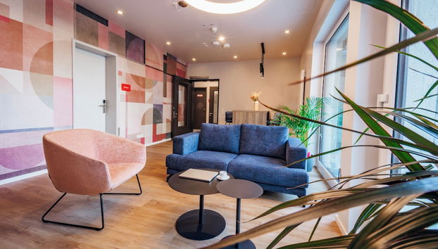 Sitzecke in der Lobby