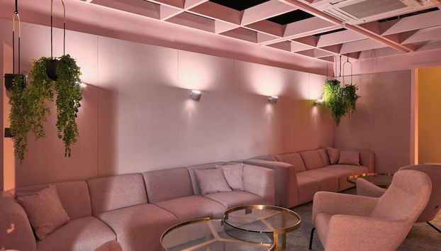 Sitzecke in der Lobby