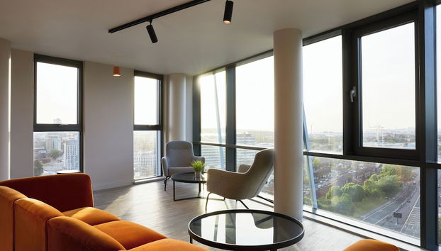 Sitzecke in der Lobby