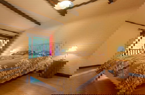 Photo 11 - Spacious Farmhouse With Private Heated Pool in a Rustic Garden