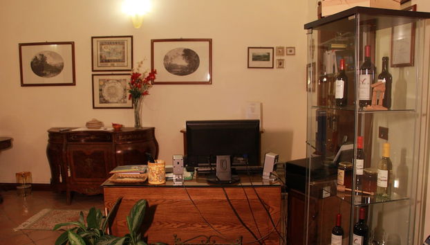 Coin salon dans le hall