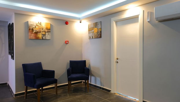Sala de estar do lobby