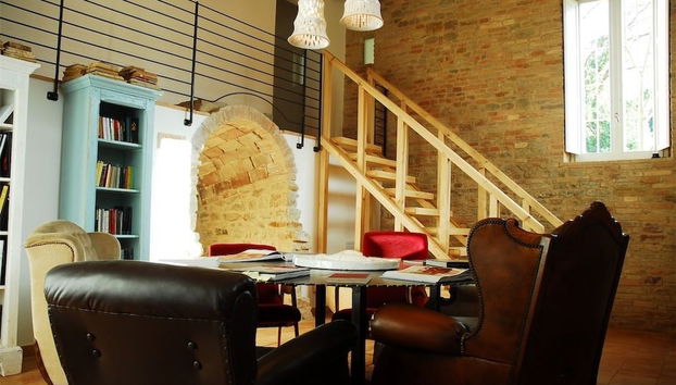 Sala de estar do lobby