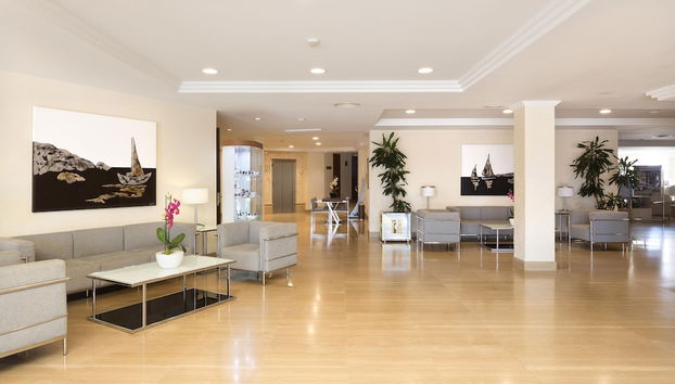 Sala de estar do lobby