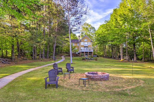 Photo 13 - Chic Lake Sinclair Retreat With Dock & Hot Tub