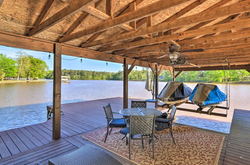 Photo 8 - Chic Lake Sinclair Retreat With Dock & Hot Tub