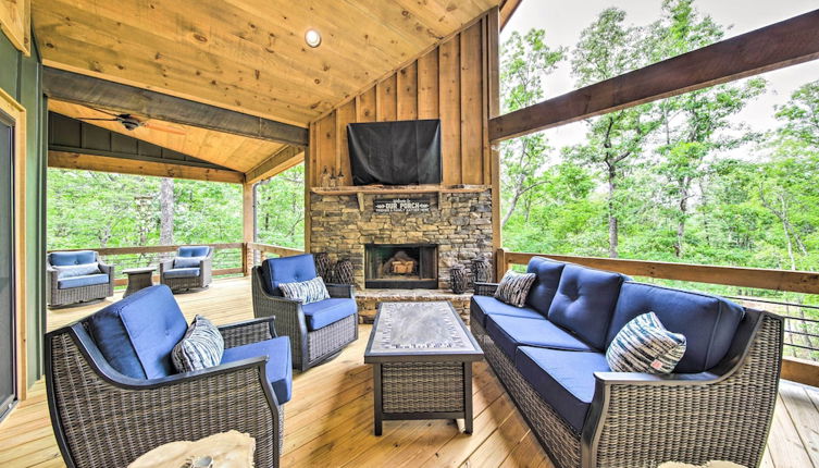 Photo 1 - Riverside Mtn Retreat w/ Hot Tub & Game Room