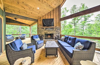 Photo 1 - Riverside Mtn Retreat w/ Hot Tub & Game Room