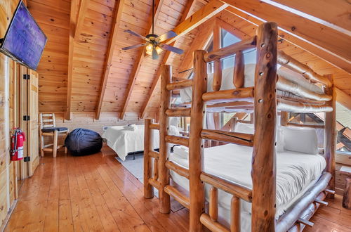 Photo 20 - Cabin w/ Theater, Games & Hot Tub! Sleeps 30