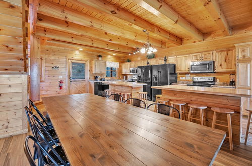 Photo 28 - Cabin w/ Theater, Games & Hot Tub! Sleeps 30