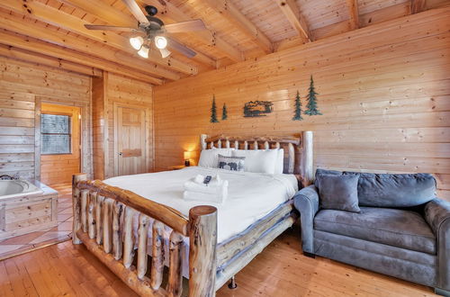 Photo 10 - Cabin w/ Theater, Games & Hot Tub! Sleeps 30