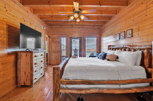 Photo 19 - Cabin w/ Theater, Games & Hot Tub! Sleeps 30