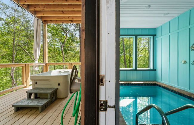 Romantic Cabin Retreat By Ghosal Luxury Lodging - Foto 22
