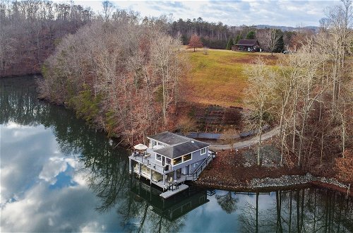 Photo 12 - Unique Smith Mountain Lake Home Over Water w/ Dock