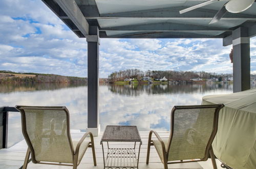 Photo 4 - Unique Smith Mountain Lake Home Over Water w/ Dock