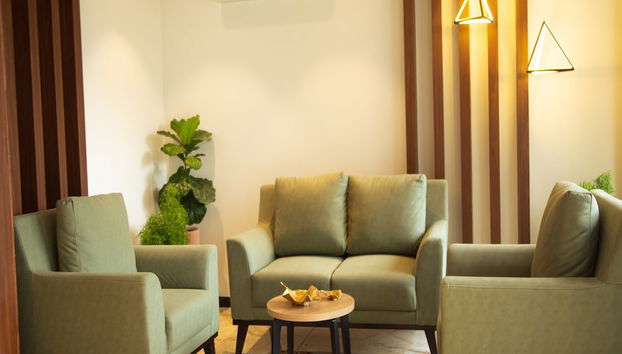 Sitzecke in der Lobby