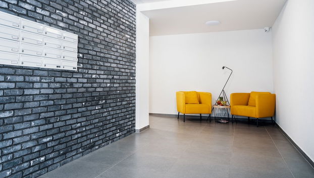 Sala de estar do lobby