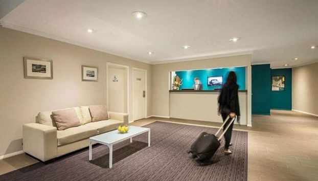 Sala de estar do lobby