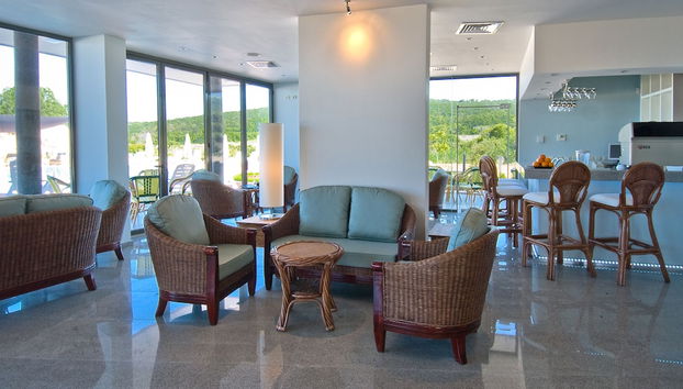 Sala de estar do lobby