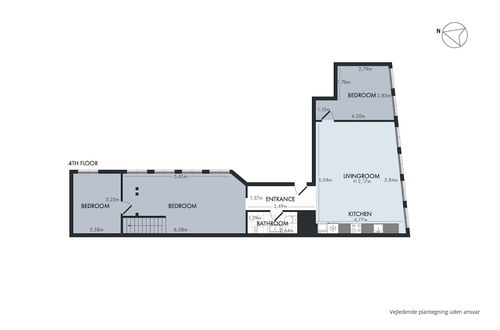 Foto 13 - Sanders Regent - Smart 2-bdr Apt With Terrace