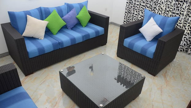 Sitzecke in der Lobby